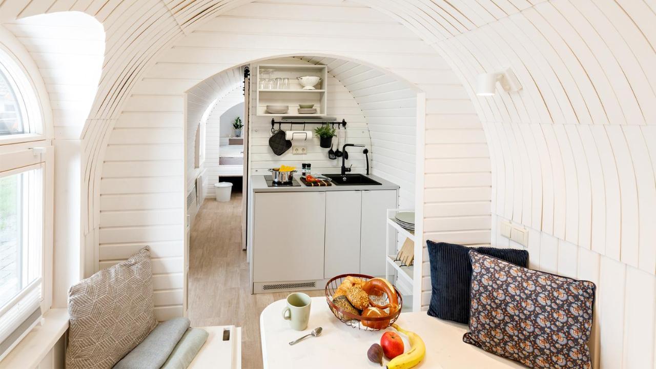 Auszeitgarten - Urlaub Im Tinyhaus Im Herzen Von Oberschwaben Aulendorf Exterior photo